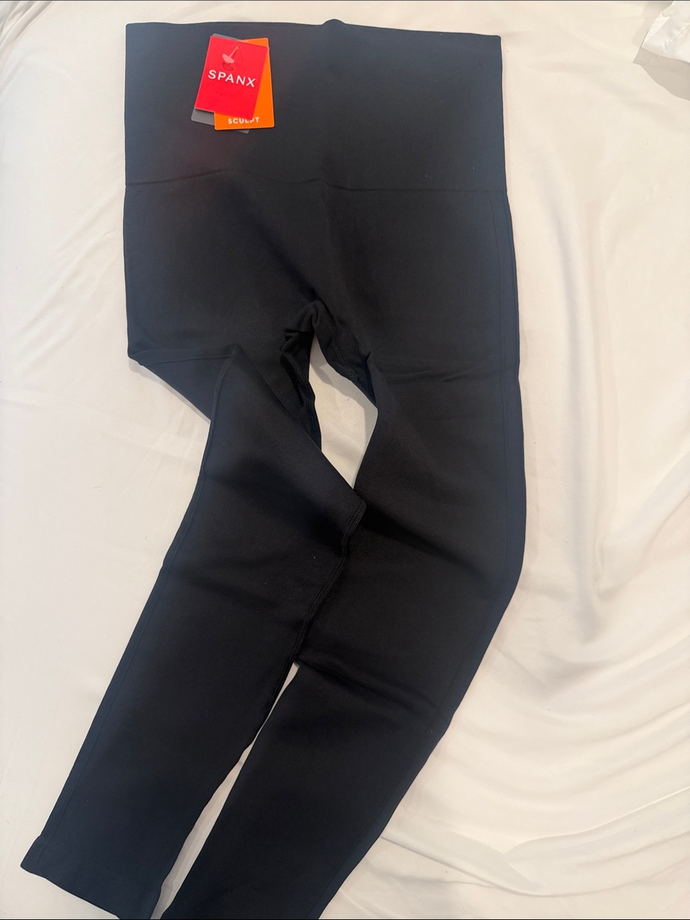 SPANX Black High-Waist Sculpting Leggings
